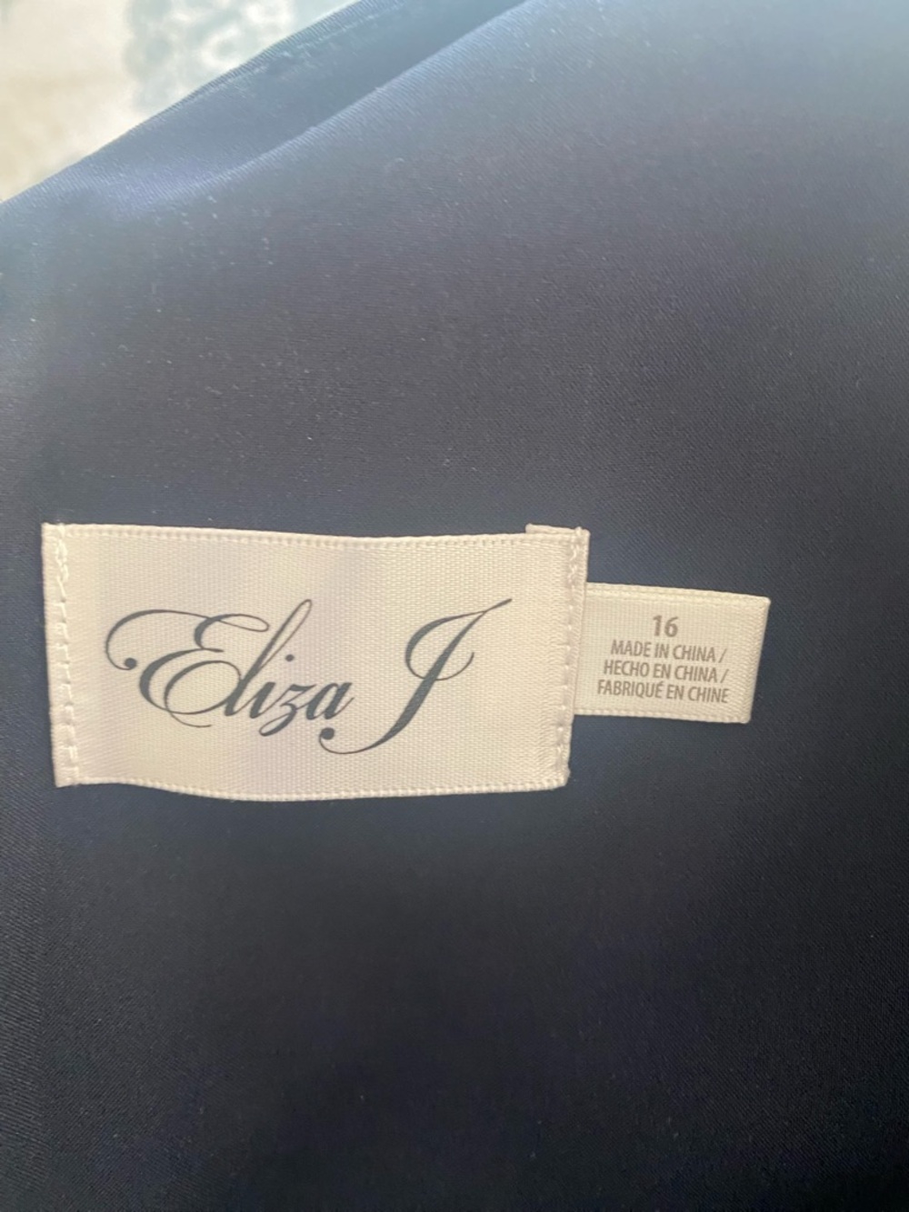 Eliza J Navy Sleeveless Ruffle-Accent Maxi Dress - Picture 11 of 14